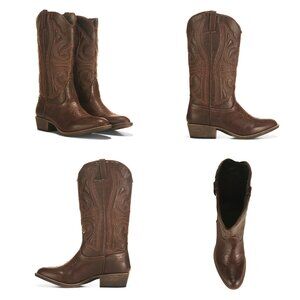 Women's Coconuts Legend Cowboy Boot in Brown